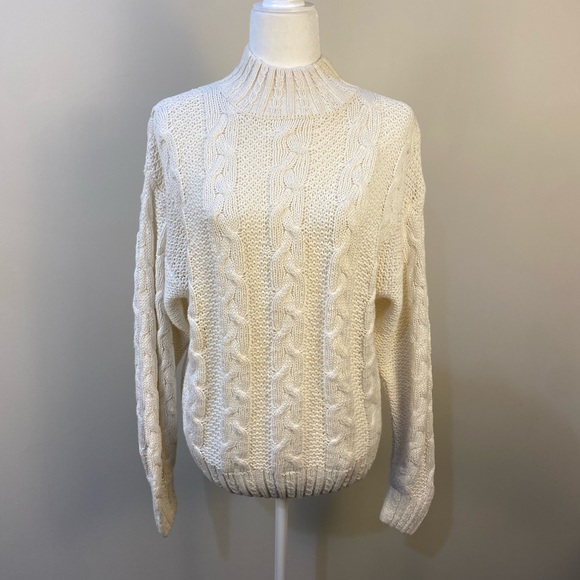 sportables Sweaters - Cable Knit Sweater